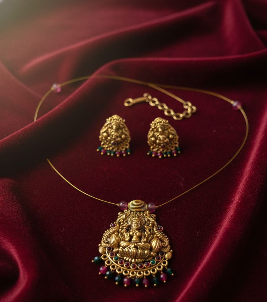 Multi color lakshmi devi